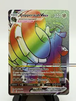 Copperajah VMAX (Secret) 199/192 SWSH02: Rebel Clash - Pokemon Card - NM - Image 1