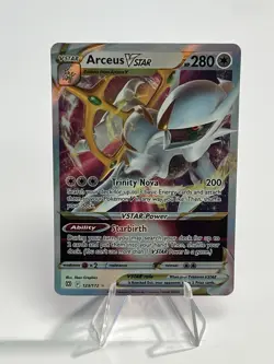 Arceus VSTAR 123/172 Brilliant Stars Ultra Rare Holo Pokemon TCG Card - Image 1