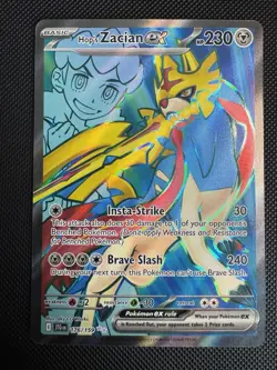 Hop's Zacian ex - 176/159 - Pokemon Journey Together Ultra Rare NM - Image 1