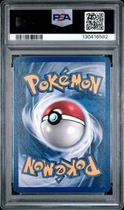 2000 POKEMON FRENCH FOSSIL #5 ECTOPLASMA-HOLO PSA 8 - Image 2