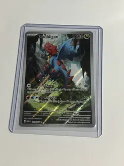 Pokemon TCG Druddigon 151/086 Illustration Rare White Flare EN - Image 4