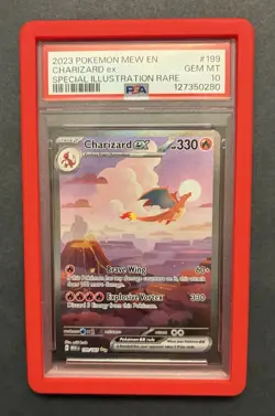 2023 Charizard Special Illustration Rare #199 Pokemon 151 PSA 10 - Image 1