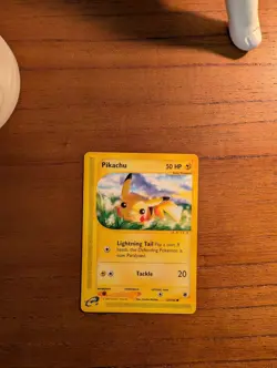 PIKACHU 124/165 EXPEDITION LP - POKEMON TCG - Image 1