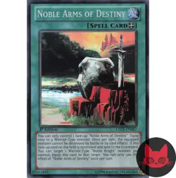 Yugioh Noble Arms of Destiny LTGY-EN087 Super Rare 1st Edition NM - Image 1