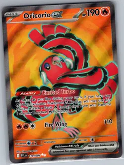Oricorio ex 110/094 ME02: Phantasmal Flames - Pokemon Card - NM - Image 1