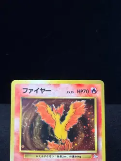 Moltres Pokemon Card Japanese No.146 Holo Fossil Set 1996 [NM] - Image 3