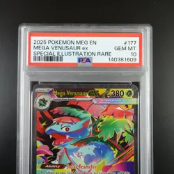 PSA 10 Mega Venusaur ex 177/132 Pokemon Mega Evolutions Graded Card - Image 2