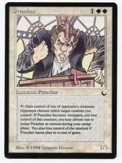 Preacher, The Dark, Regular, Rare Summon Preacher.., Quinton Hoover, EX/LP - Image 1