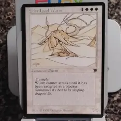 Magic: The Gathering Elder Land Wurm Creature White Quinton Hoover 5/5 - Image 1