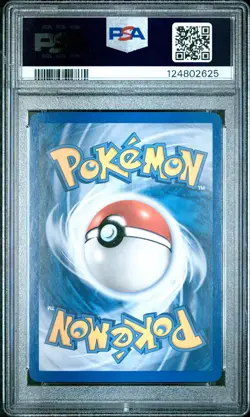2002 POKEMON EXPEDITION #24 POLIWRATH-HOLO PSA 8 - Image 2