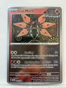 Pokemon Shrouded Fable Reverse Holo 009/064 Iron Moth - Image 1