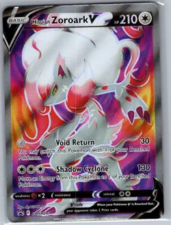 Hisuian Zoroark V SWSH297 SWSH: Sword & Shield Promo Cards - Pokemon Card - LP - Image 1