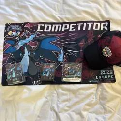 Pokemon EUIC 2026 Competitor Kit With Black Drawstring Bag (no Promo) - Image 1