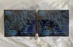 x2 Pokemon Center TCG Phantasmal Flames ETB Elite Trainer Box - New Sealed - Image 1