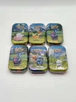 Pokemon Ascended Heroes Mini Tin ENG 6x Set Sealed NEU NEW IN HAND - Image 1