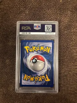 1999 POKEMON BASE SET SHADOWLESS #10 MEWTWO HOLO PSA 9 - Image 2
