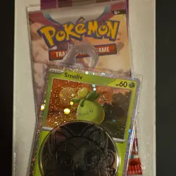 Pokemon TCG: Scarlet & Violet - Paldea Evolved Booster Pack Smoliv Promo - Image 1