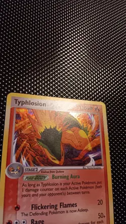 2006 Pokemon Nintendo Black Star Promos Typhlosion Holo #034 - Image 3