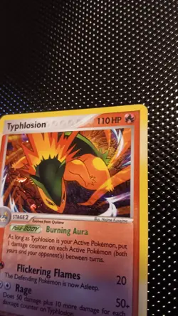 2006 Pokemon Nintendo Black Star Promos Typhlosion Holo #034 - Image 4