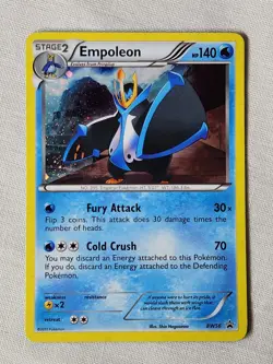 Played Empoleon - Holo #BW56 Black and White Promo Pokemon TCG - Image 1