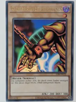 Rechter Arm der Verbotenen LOB-DE122 Ultra Rare 25th Anniversary DE NM YUGIOH - Image 1