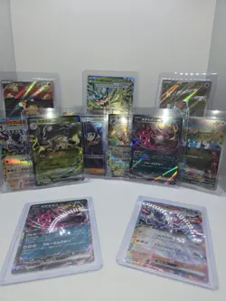 Lot Of TCG Full Art Holo Pokemon Cards. Japanese, Chinese And English Lot Mixed. - Image 1