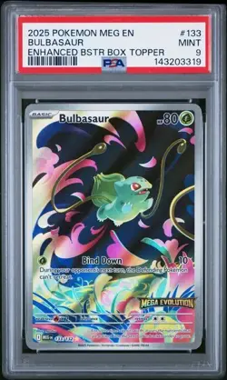 Bulbasaur - (Mega Evolution Stamped) 133/132 Miscellaneous Cards & Products Holo - Image 1