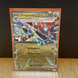 Pokemon TCG card - Dragapult ex 130/167 Prize Pack Series 6 stamped promo - Image 1