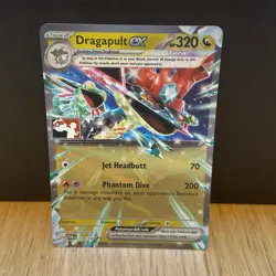 Pokemon TCG card - Dragapult ex 130/167 Prize Pack Series 6 stamped promo - Image 2