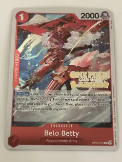 Belo Betty (Judge Pack Vol. 3) OP05-015 One Piece Promotion Cards Foil - Image 2