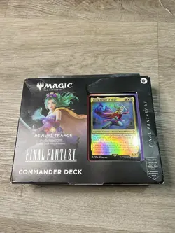 Final Fantasy Commander Deck - Revival Trance MTG Brand New Sealed - Image 1