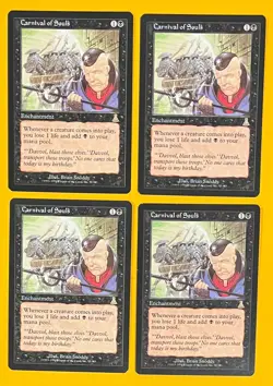 MTG CARNIVAL OF SOULS (x4) Urza's Destiny (OldManMTG 010-861) - Image 1