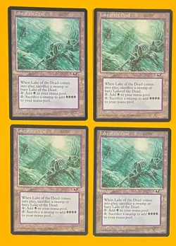 MTG LAKE OF THE DEAD (x4) Alliances (OldManMTG 012-786) - Image 1