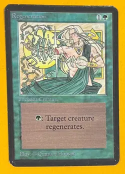 MTG REGENERATION Alpha (OldManMTG 008-437) - Image 1