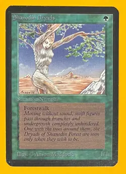 MTG SHANODIN DRYADS Alpha (OldManMTG 013-033) - Image 1