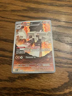 Pokemon Garganacl 147/132 Mega Evolution Base Set Illustration Rare Holo - NM - Image 1