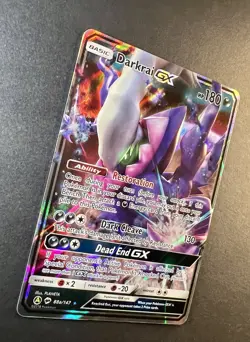 ❤‍🔥 Darkrai GX 88a/147 Burning Shadows Sun & Moon Pokemon TCG NM! ✨ - Image 2
