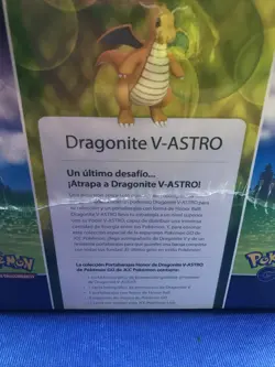 PORTABARAJAS PRECINTADO POKEMON GO COLECCION HONOR DRAGONITE V-ASTRO (ESP) - Image 4