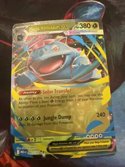 Mega Venusaur ex - 003/132 ME01: Mega Evolution - Pokemon TCG - Double Rare - Image 1