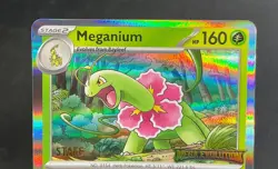 Meganium Pokemon Mega Evolution Staff Promo #001 - Image 3