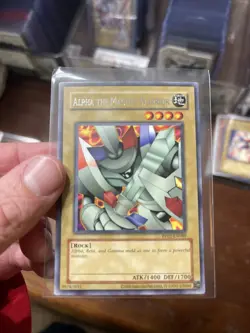 Alpha The Magnet Warrior RP02-EN089 Rare Yugioh Retro Pack 2 Near Mint or Better - Image 1