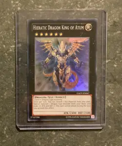 Super Rare Hieratic Dragon King of Atum (GAOV-EN047) Yu-Gi-Oh! yugioh TCG - Image 2
