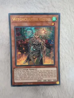 Yugioh MAMA-EN023 - Witchcrafter Genni - Ultra Rare - Image 1