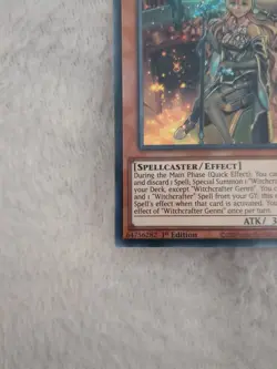 Yugioh MAMA-EN023 - Witchcrafter Genni - Ultra Rare - Image 4