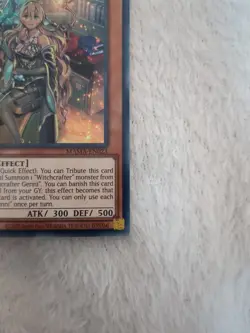 Yugioh MAMA-EN023 - Witchcrafter Genni - Ultra Rare - Image 5