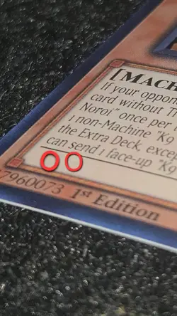 K9-04 Noroi DOOD-EN025 Ultra Rare NM Doom Of Dimensions Yugioh TCG 1st Edition - Image 3