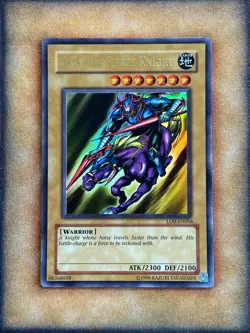 Yugioh Gaia the Fierce Knight LOB-EN006 Ultra Rare Worldwide Edition LP - Image 1
