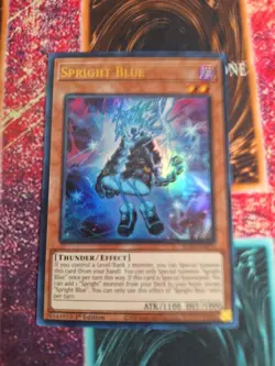 Yu-Gi-Oh! Spright Blue BLTR-EN075 Ultra Rare 1st Edition Near Mint - Image 1