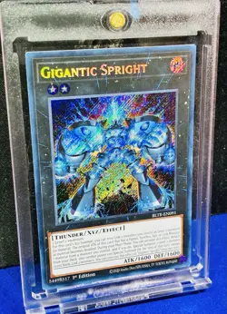 Gigantic Spright BLTR-EN091 - Secret Rare - NM - YUGIOH TCG - PACK FRESH - Image 2