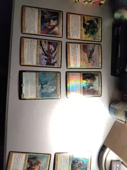 Lot Of 16 Large Magic Cards - Image 1